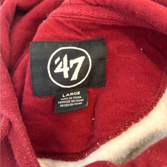 Philadelphia Phillies Trifecta '47 Shortstop Pullover Hoodie size large - Picture 6 of 7